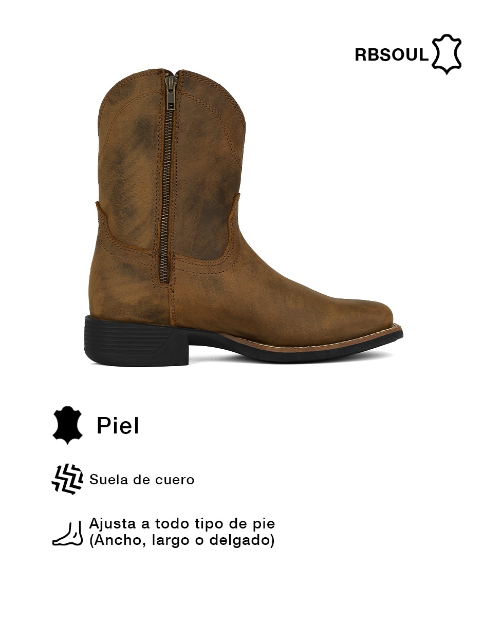 Bota de piel para hombre 4