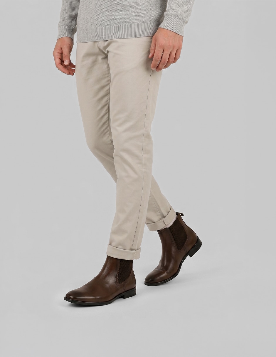Bota de piel para hombre 2