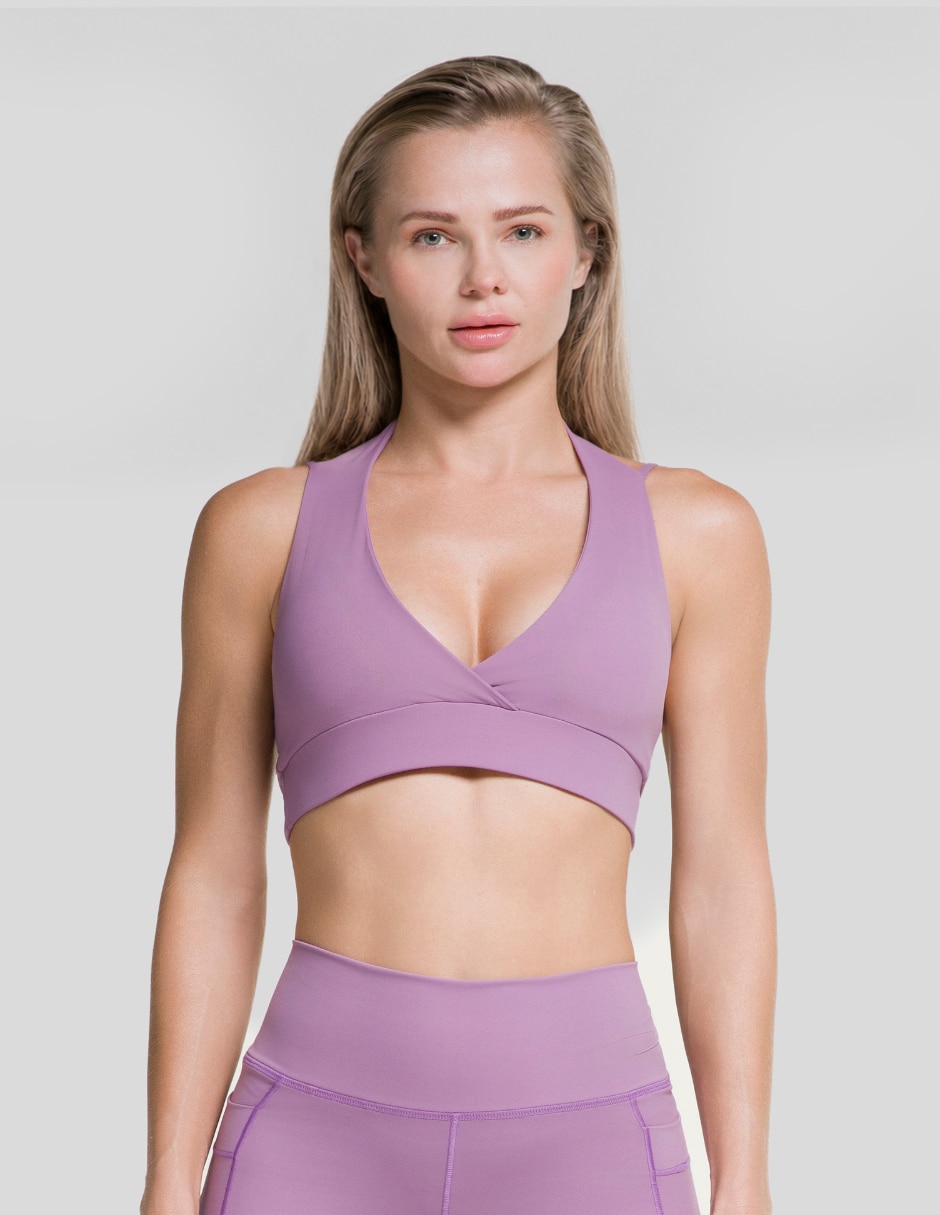 Top atlekx escote v