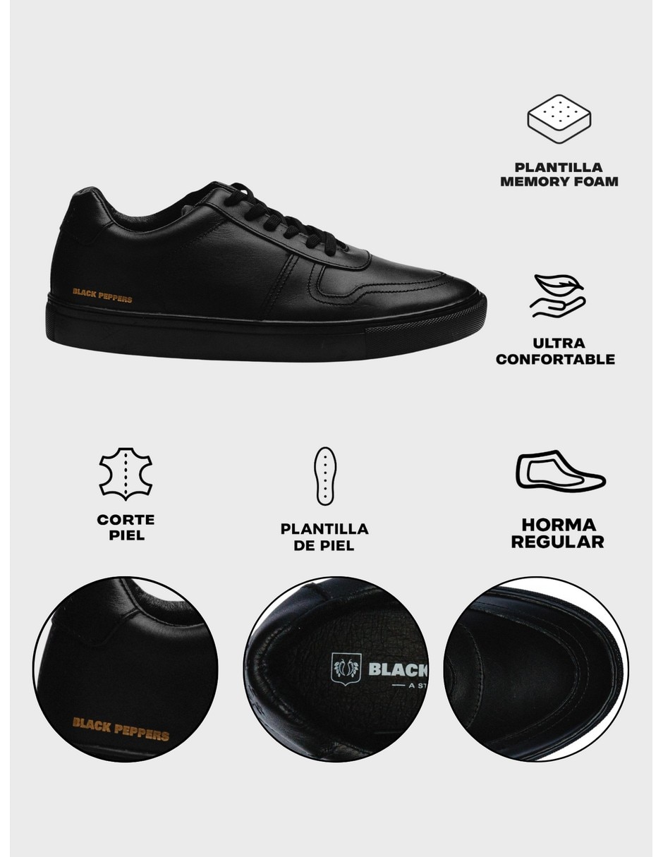 Tenis de piel(si aplica) sin familia ni coleccion para hombre 10