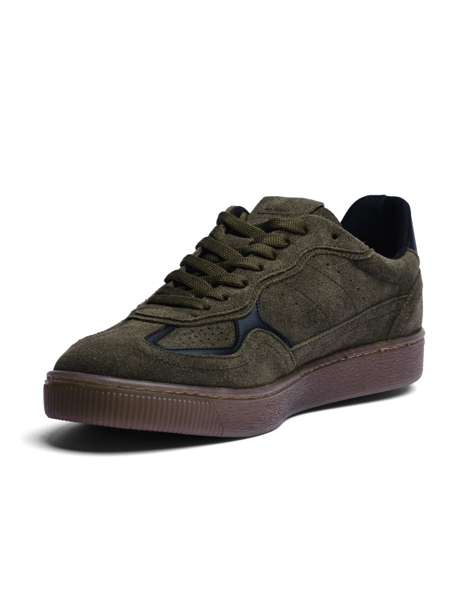 Tenis de piel para hombre 4