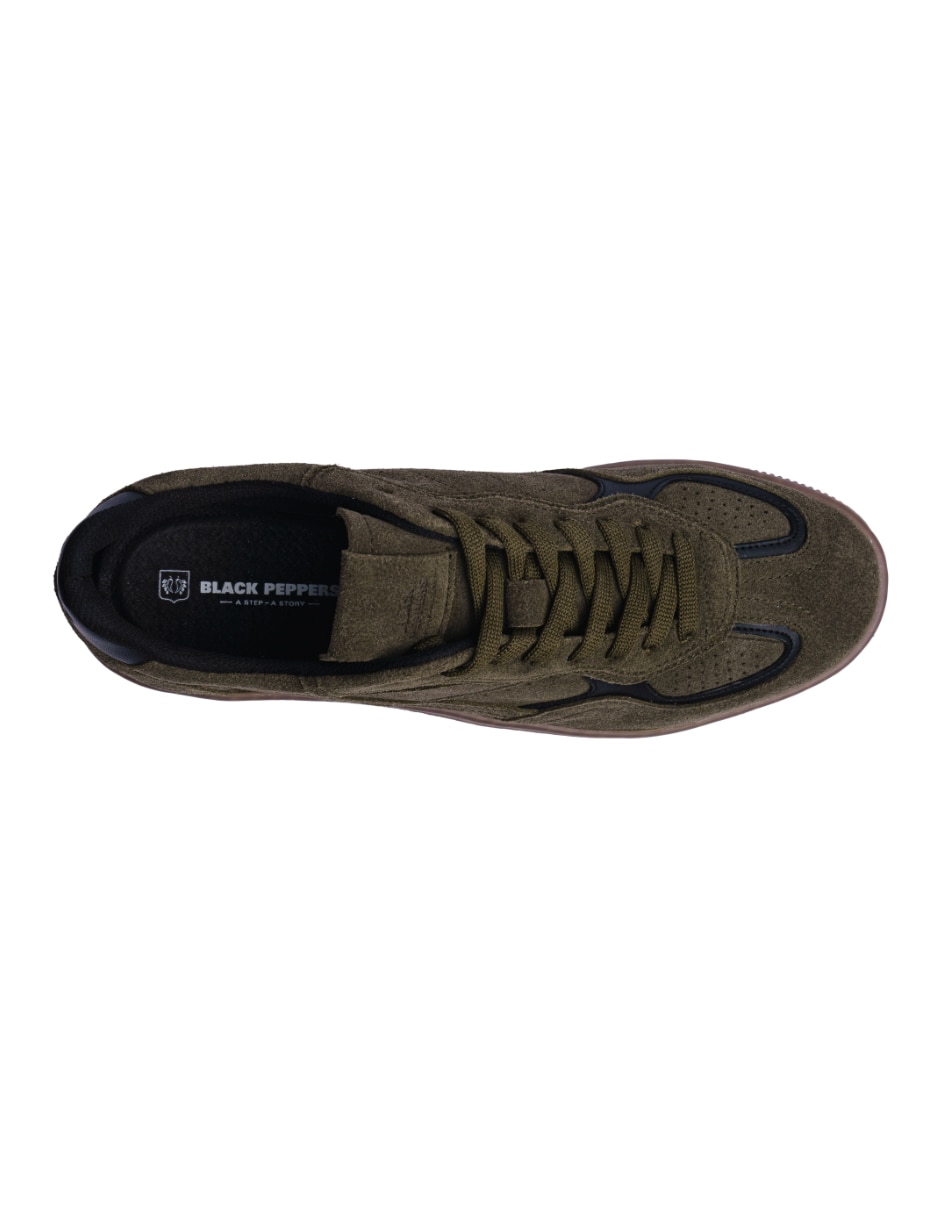 Tenis de piel para hombre 2
