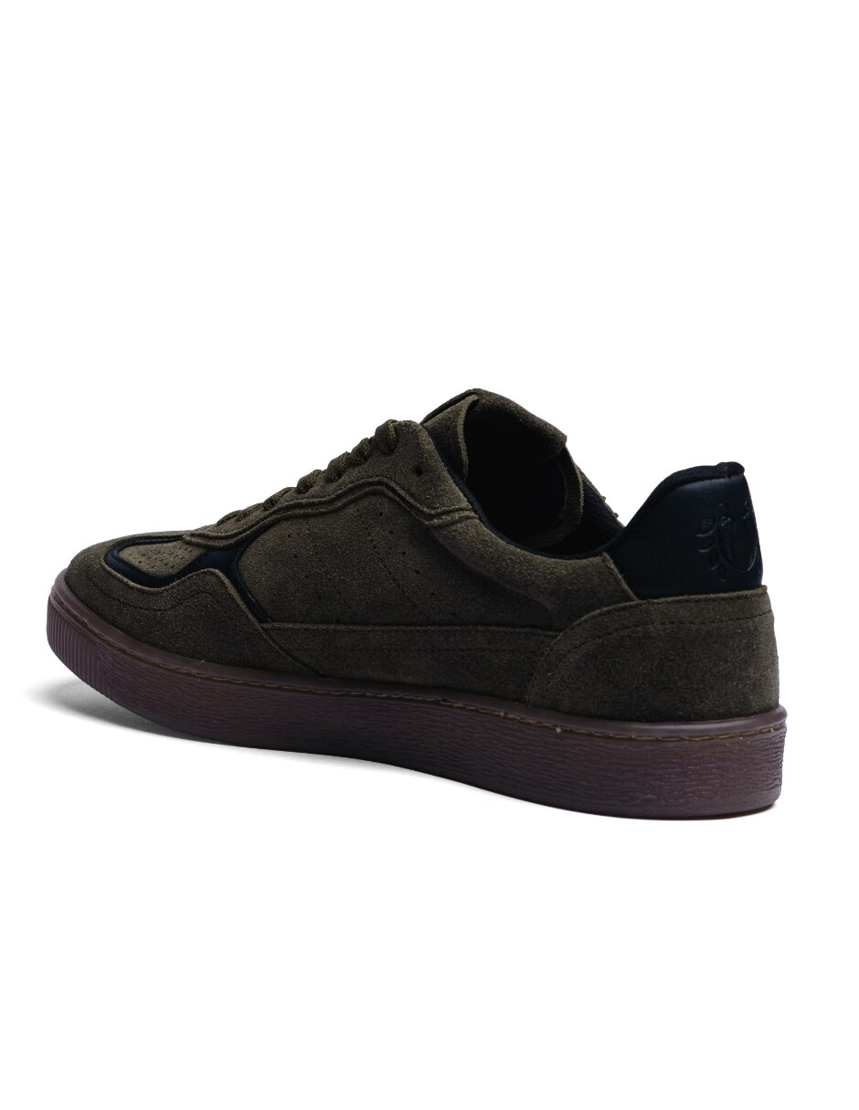 Tenis de piel para hombre 7
