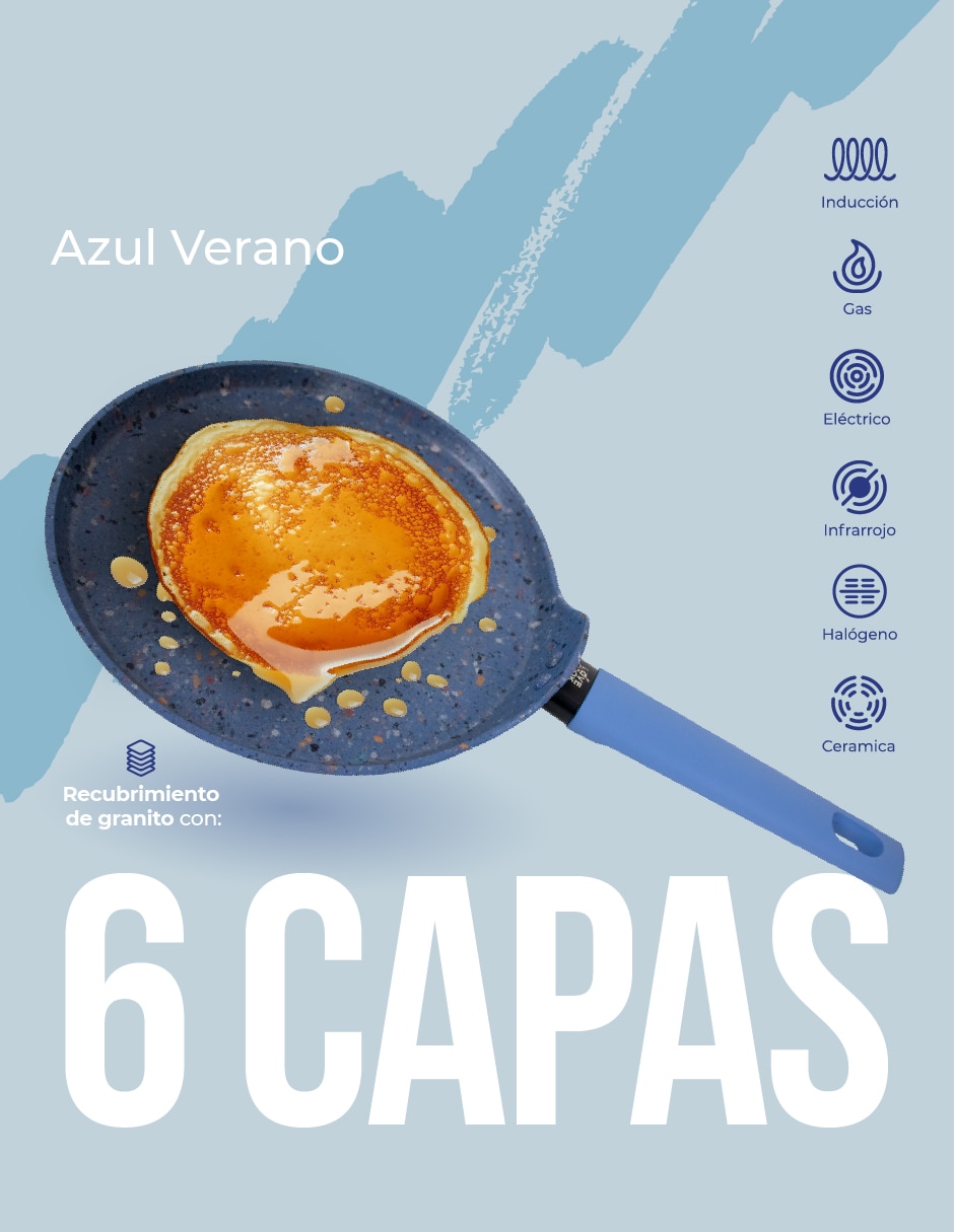 Sartén para crepas de aluminio anodizado 2