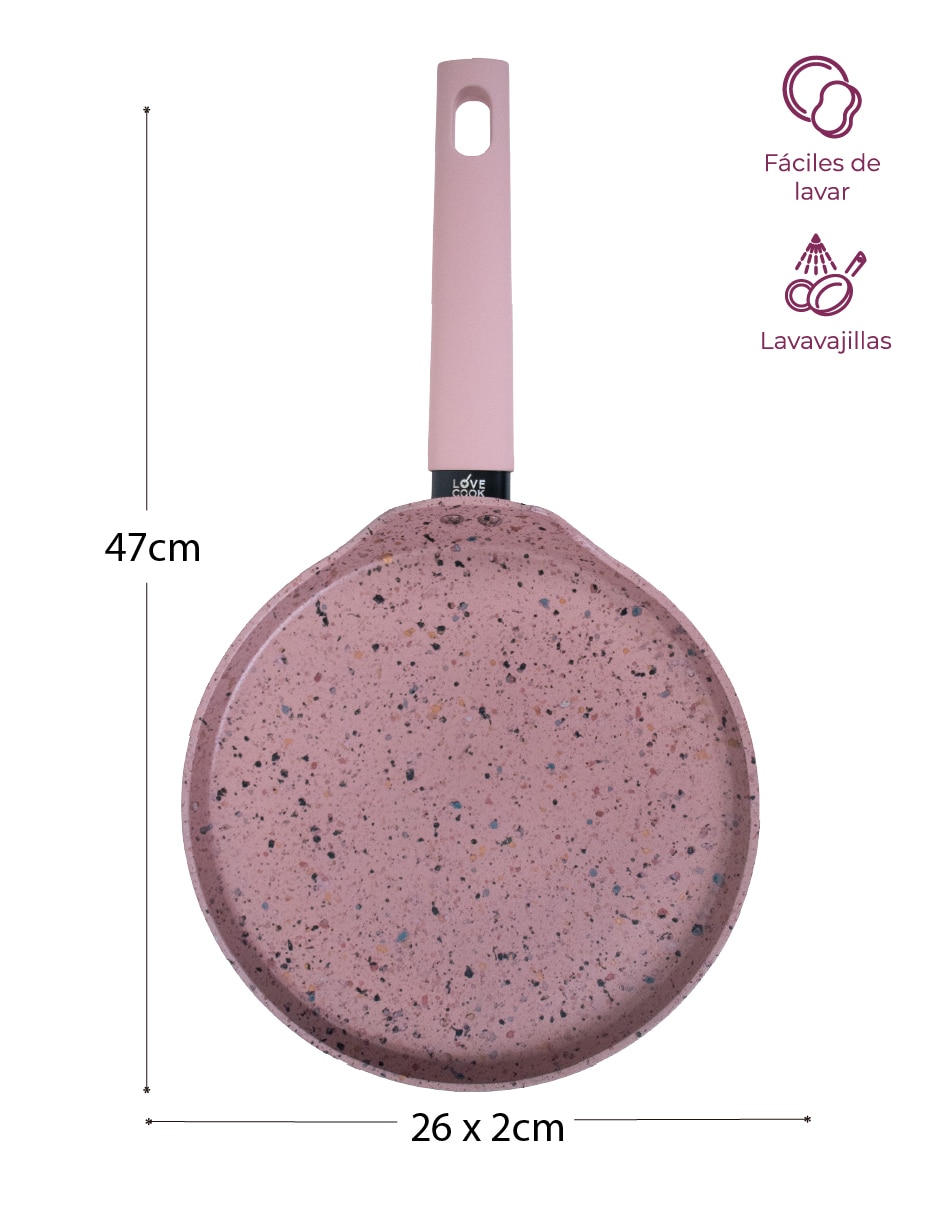 Sartén para crepas de aluminio anodizado 6