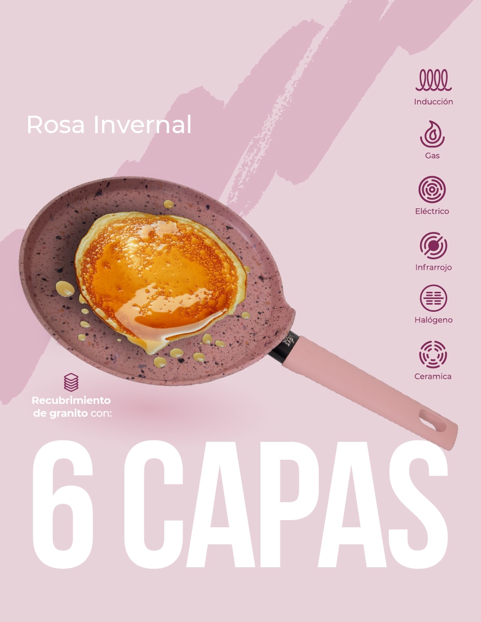Sartén para crepas de aluminio anodizado 2