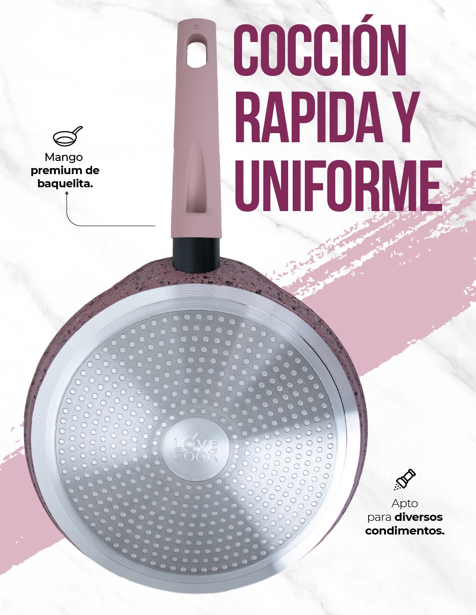 Sartén para crepas de aluminio anodizado 5
