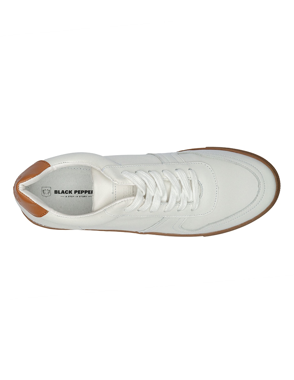 Tenis de piel para hombre 7