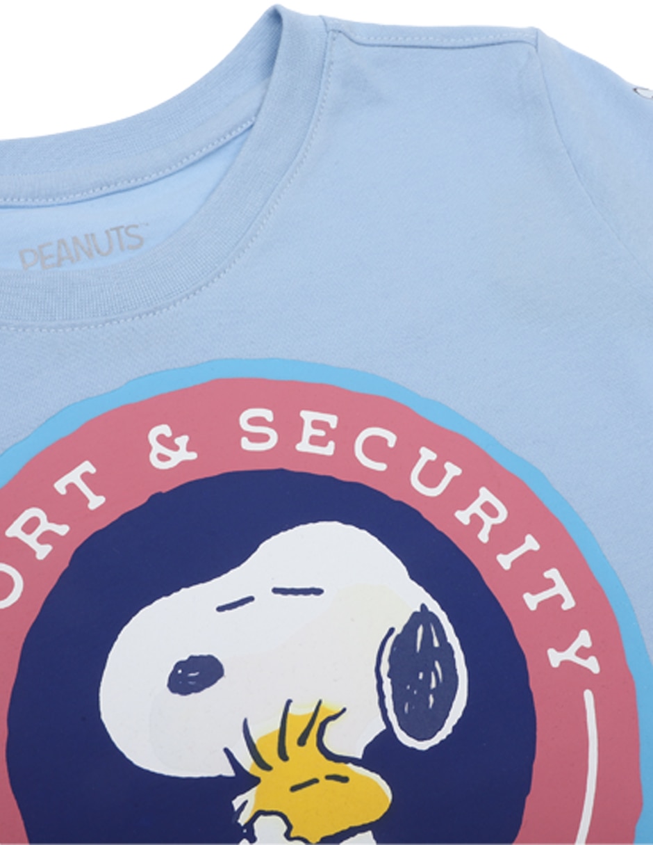 Playera snoopy katy manga corta unisex 2