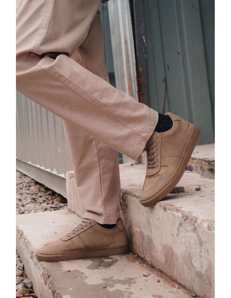 Tenis de piel para hombre 9
