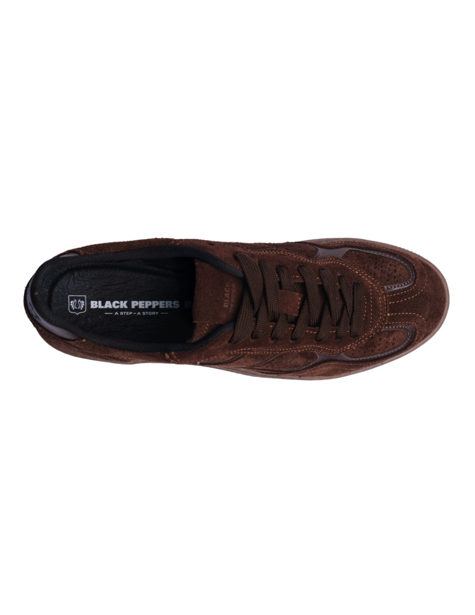 Tenis de piel para hombre 7