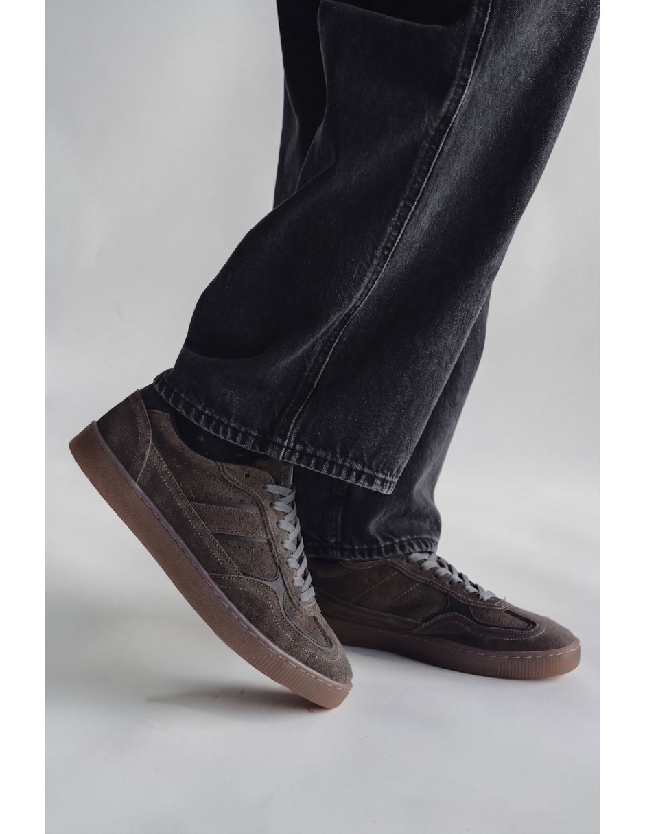 Tenis de piel para hombre 3