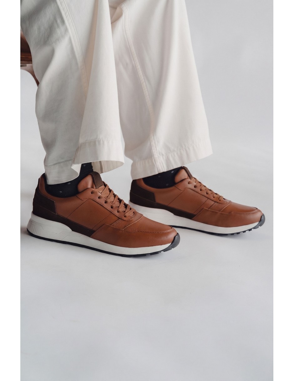 Tenis de piel para hombre 2
