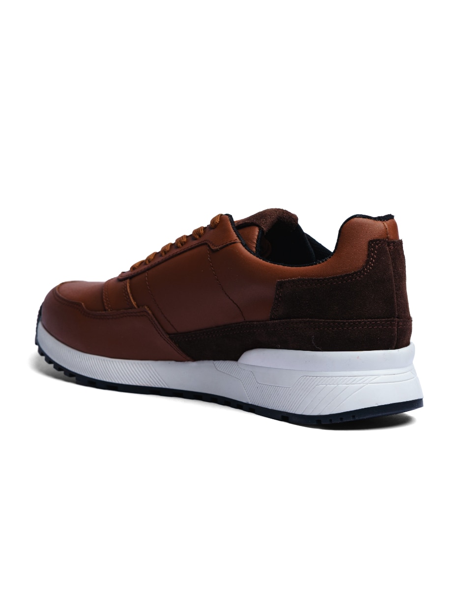 Tenis de piel para hombre 6