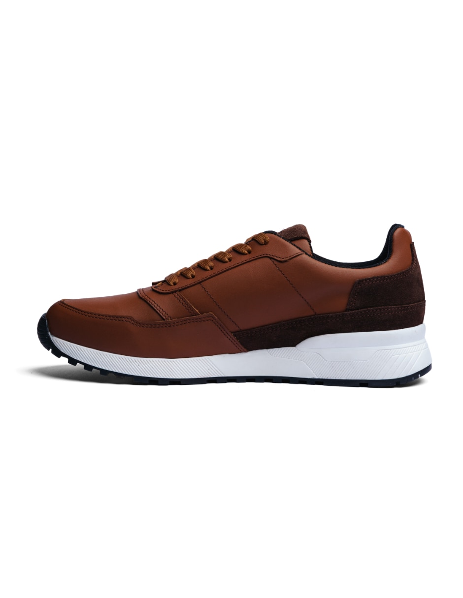 Tenis de piel para hombre 8