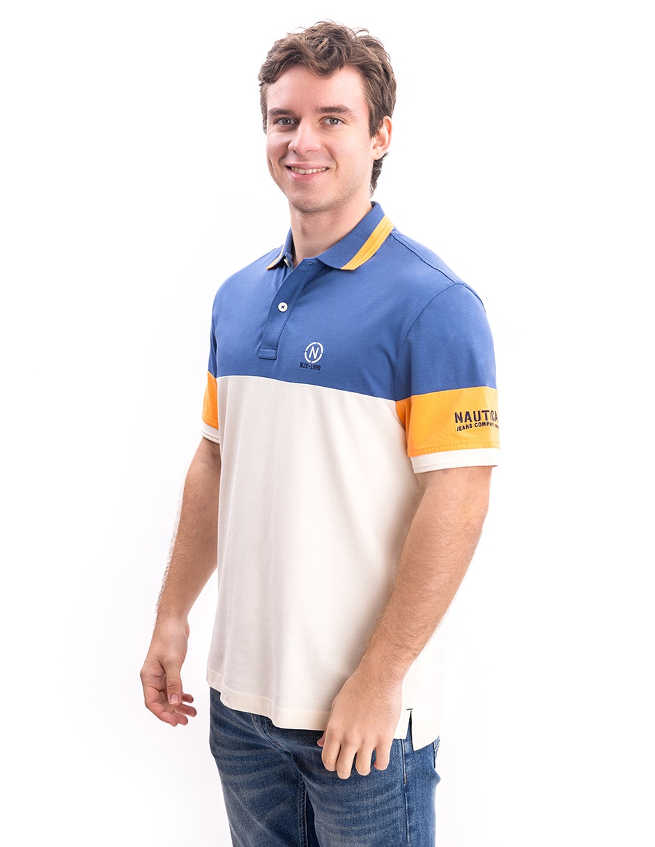 Playera nautica cuello polo para hombre Playera nautica cuello polo para hombre
