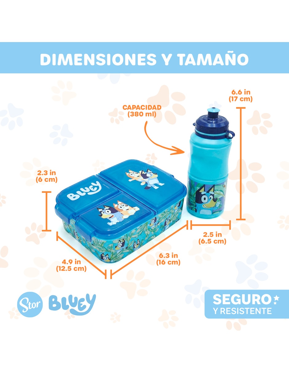 Set lonchera bluey 5