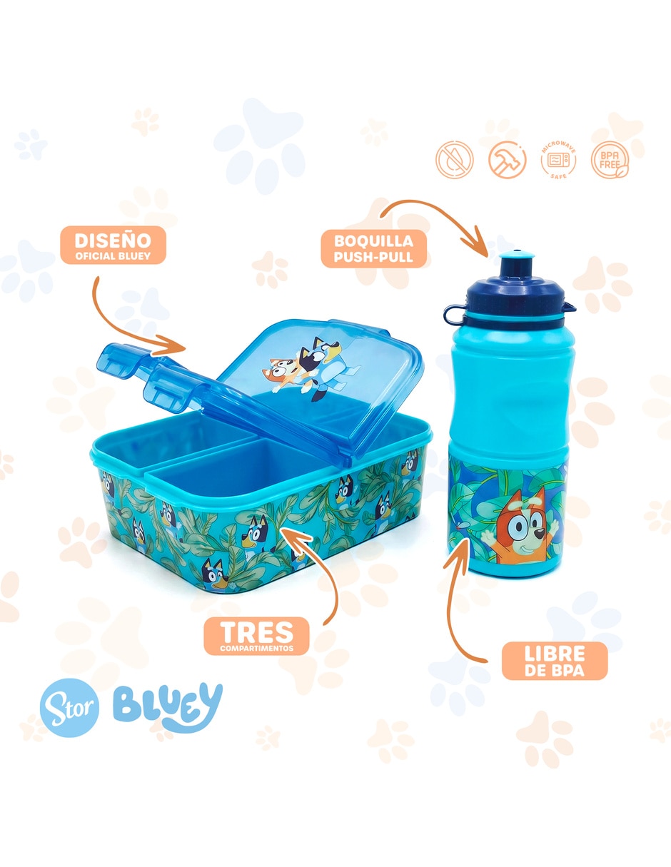 Set lonchera bluey 6