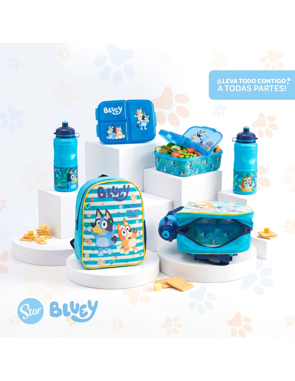 Set lonchera bluey 9