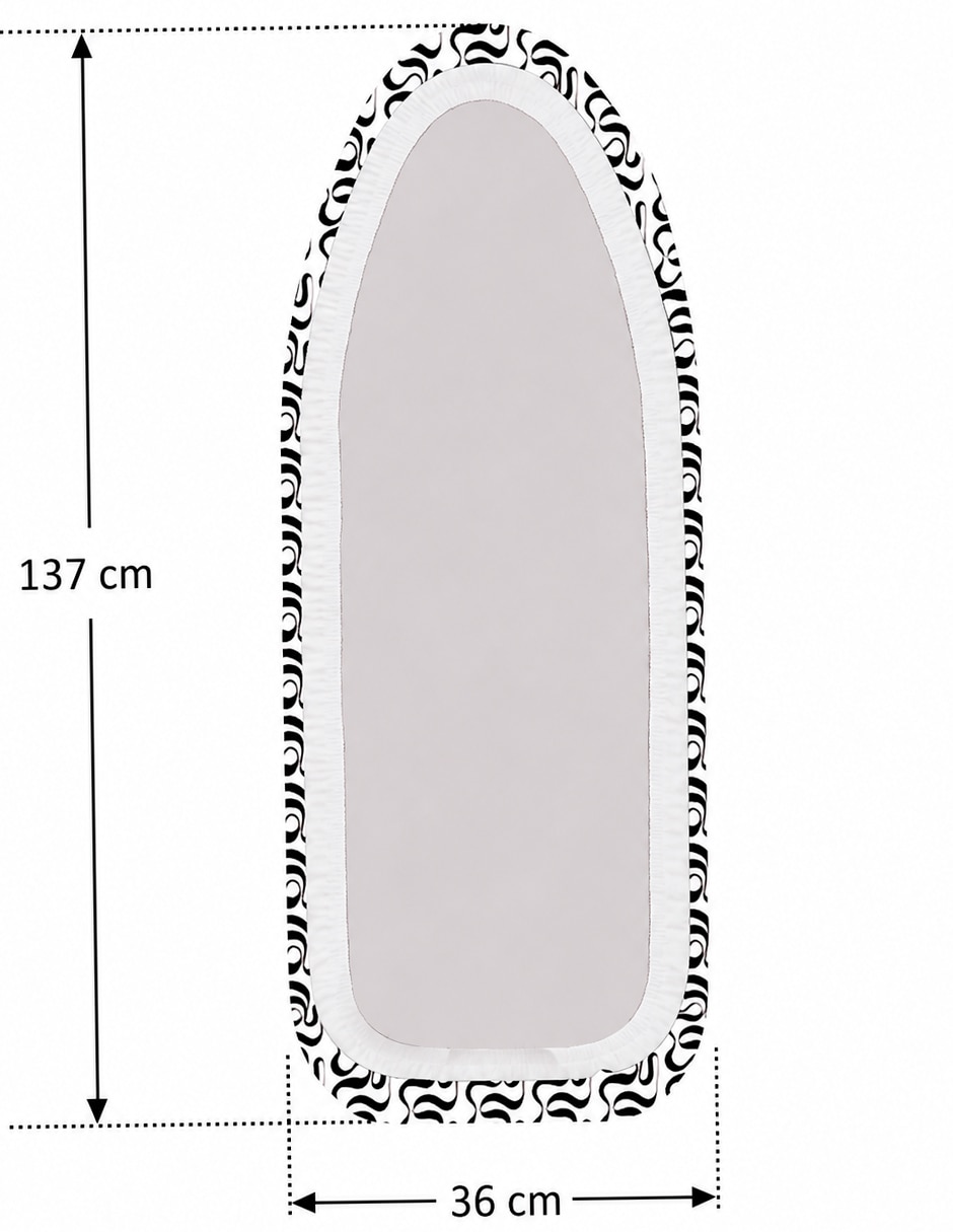 Cubierta para burro de planchar funda standard de algodón 3