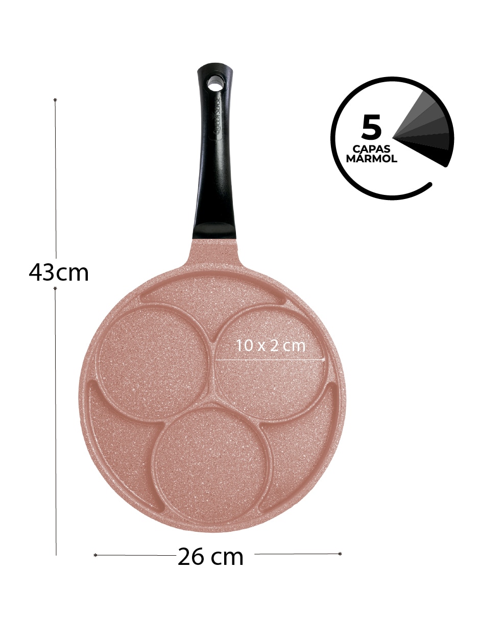 Sartén de aluminio anodizado 8