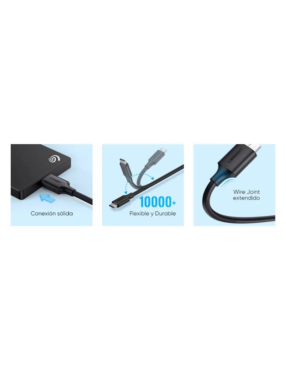 Cable c usb c a tipo micro b de 1 m 6