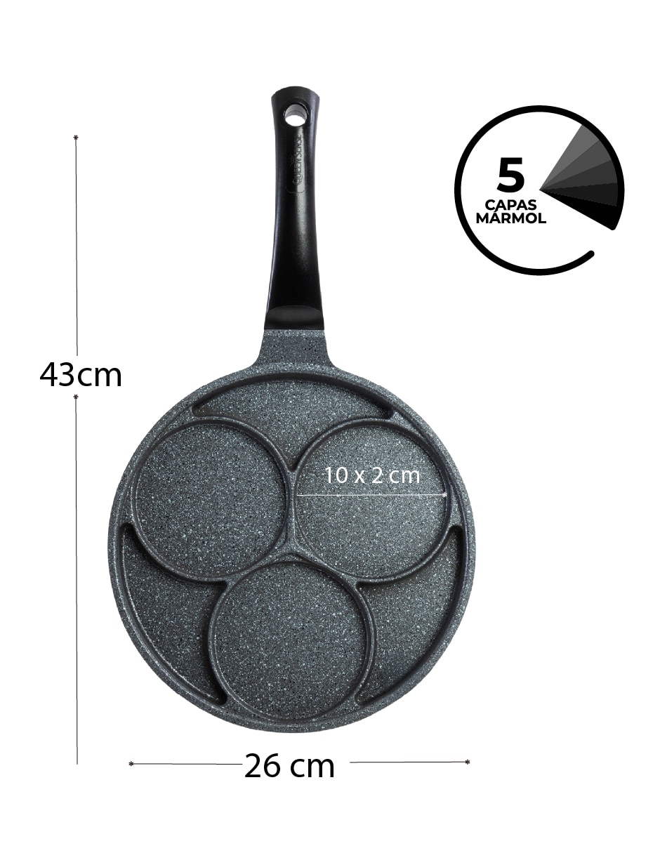 Sartén de aluminio anodizado 7