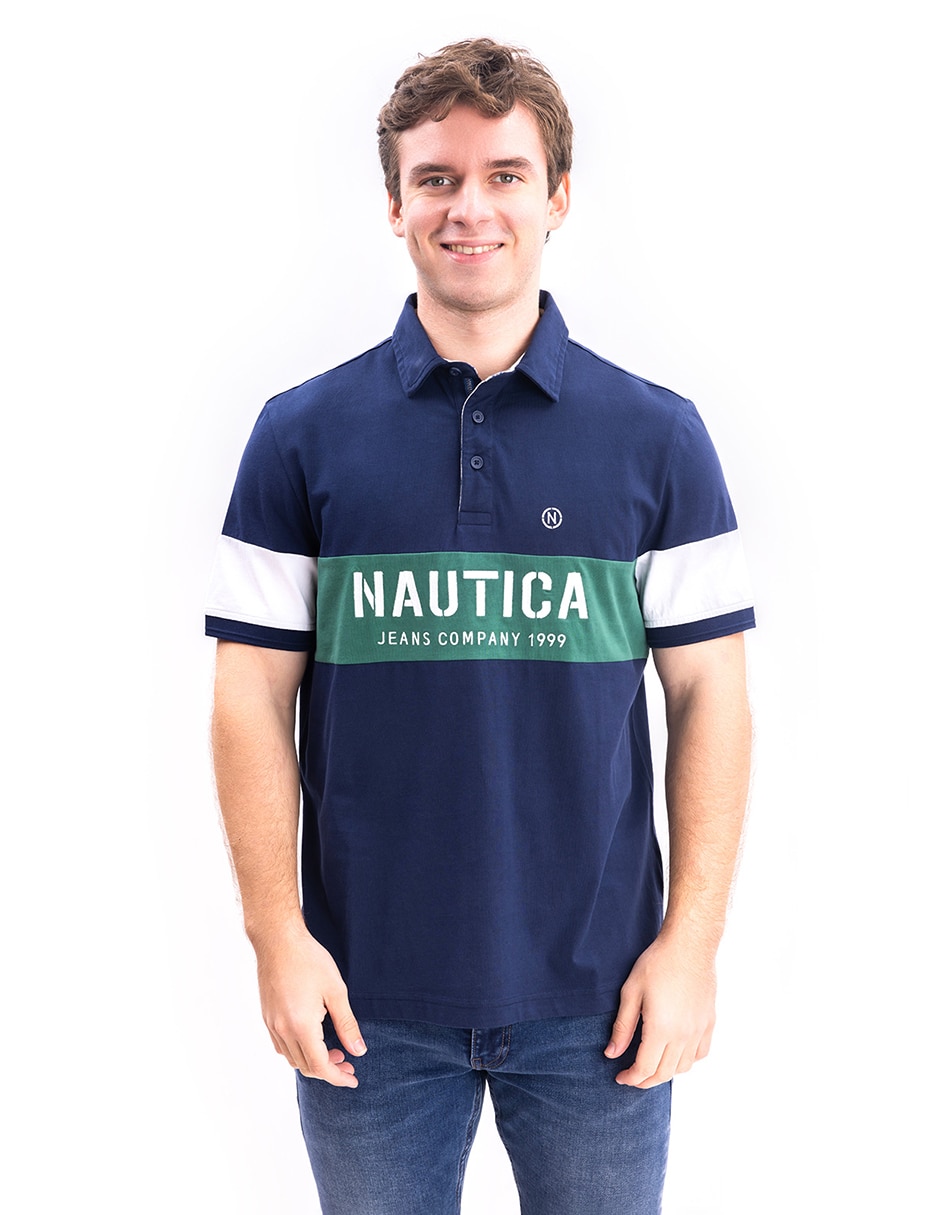 Playera nautica cuello polo para hombre Playera nautica cuello polo para hombre