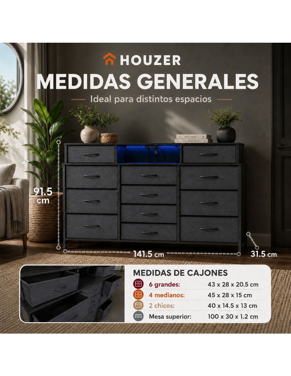 Cómoda de acero 6