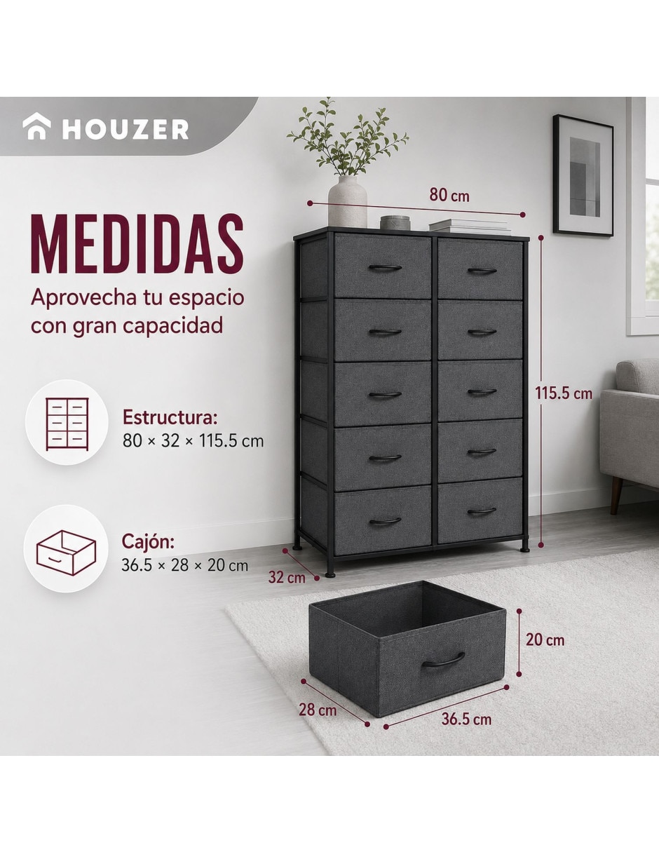 Cómoda de acero 6
