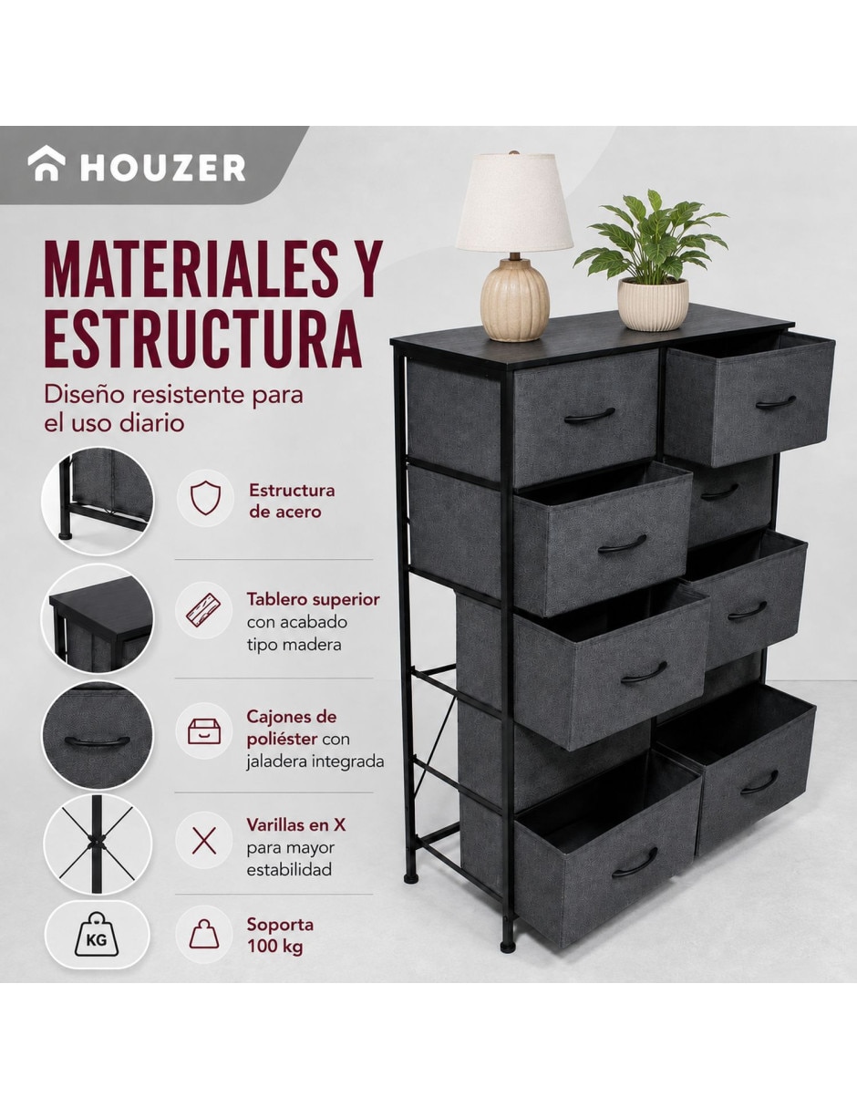 Cómoda de acero 5