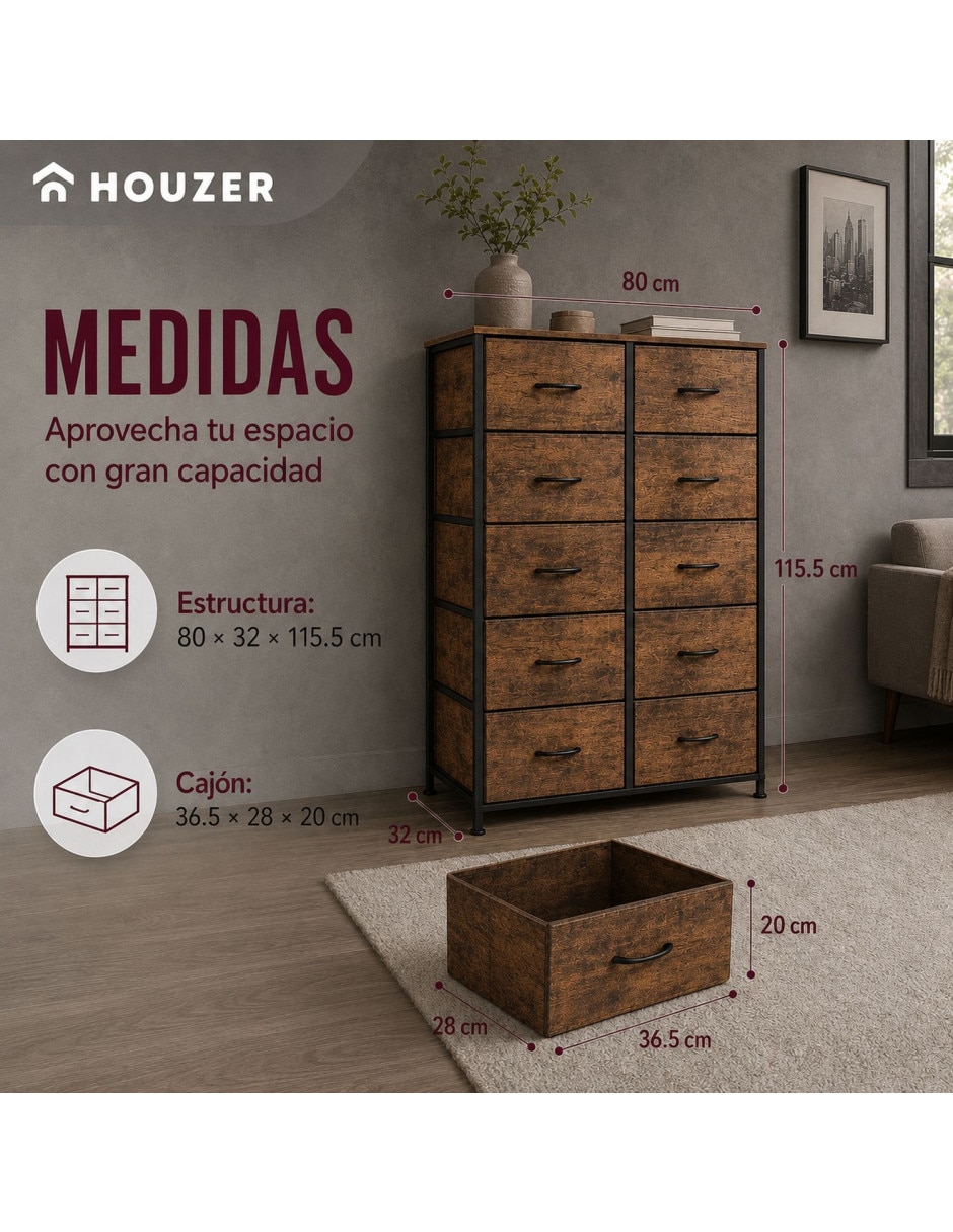Cómoda de acero 8