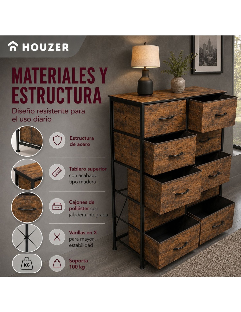 Cómoda de acero 4