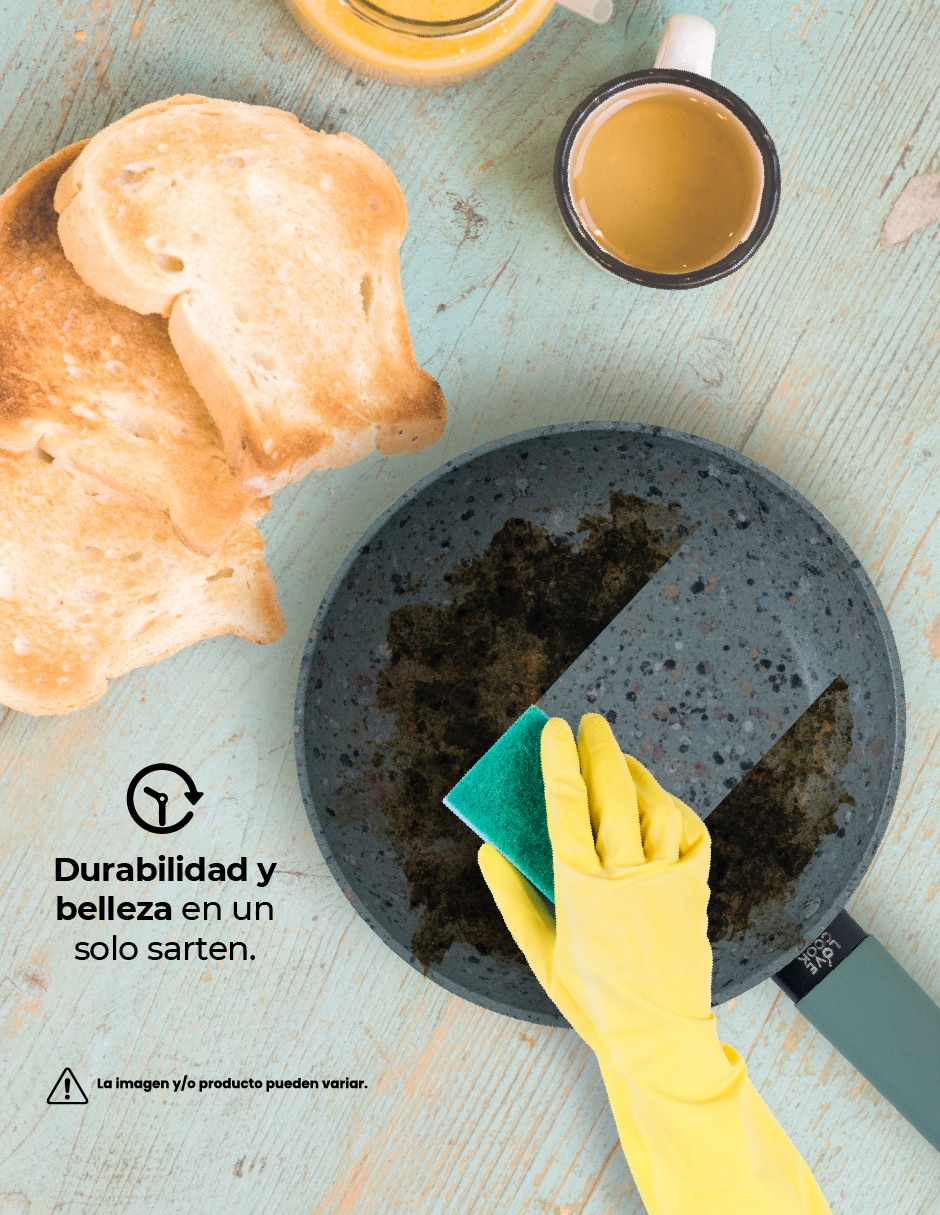 Sartén de aluminio anodizado 5