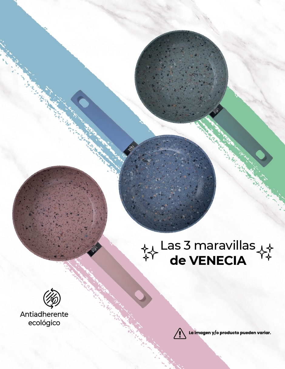 Sartén de aluminio anodizado 3