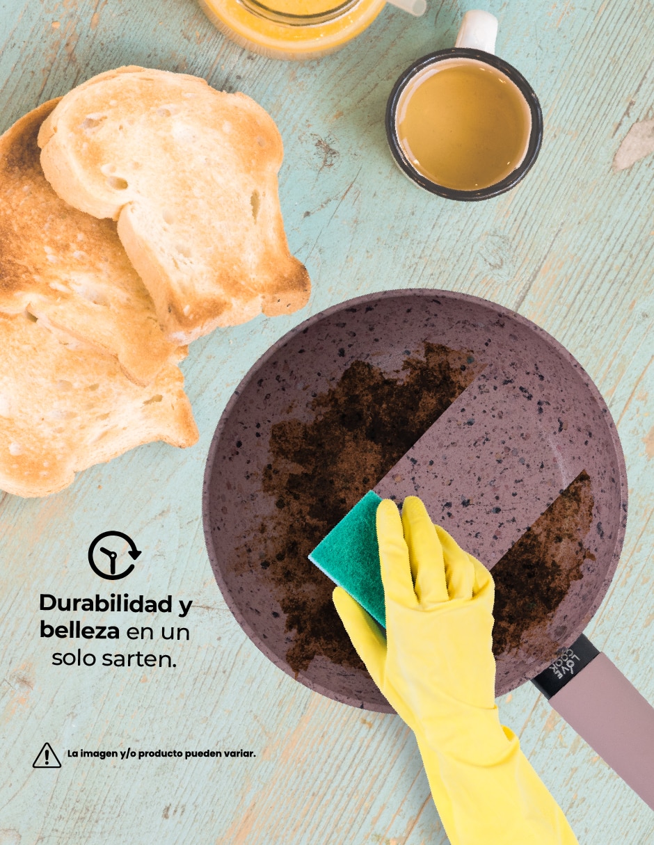 Sartén de aluminio anodizado 5