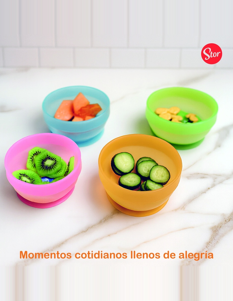 Kit vajilla infantil Bluey de plástico 3