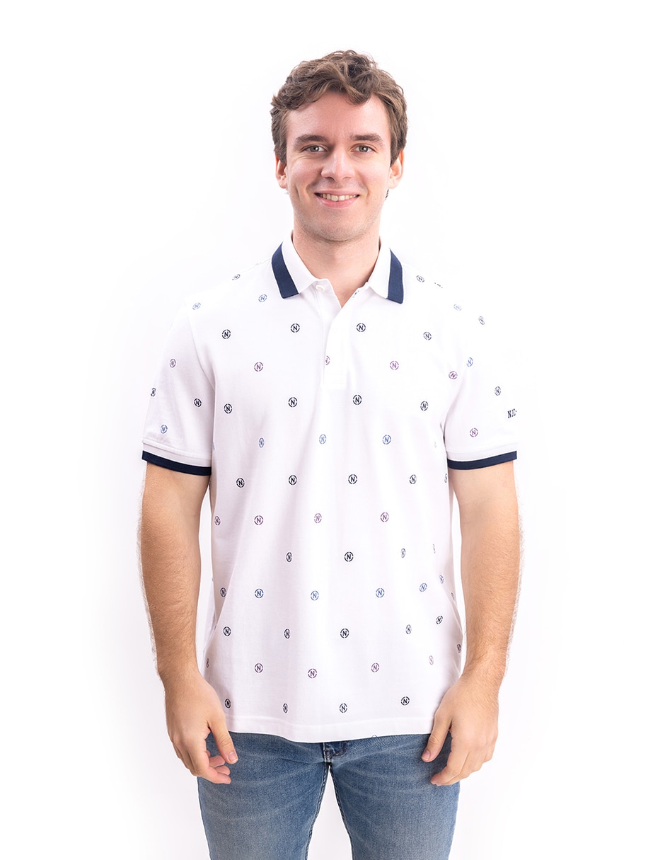 Playera nautica cuello polo para hombre Playera nautica cuello polo para hombre