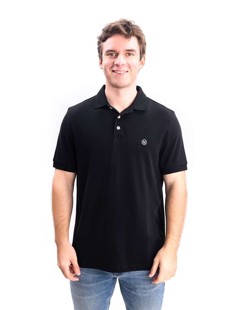 Playera nautica cuello polo para hombre
