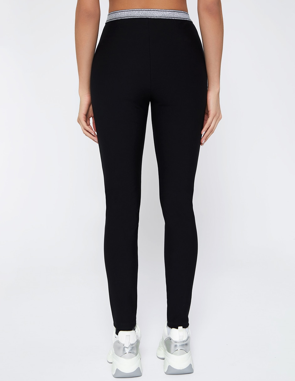 Legging athletic de lujo a la cintura con elástico para mujer 3