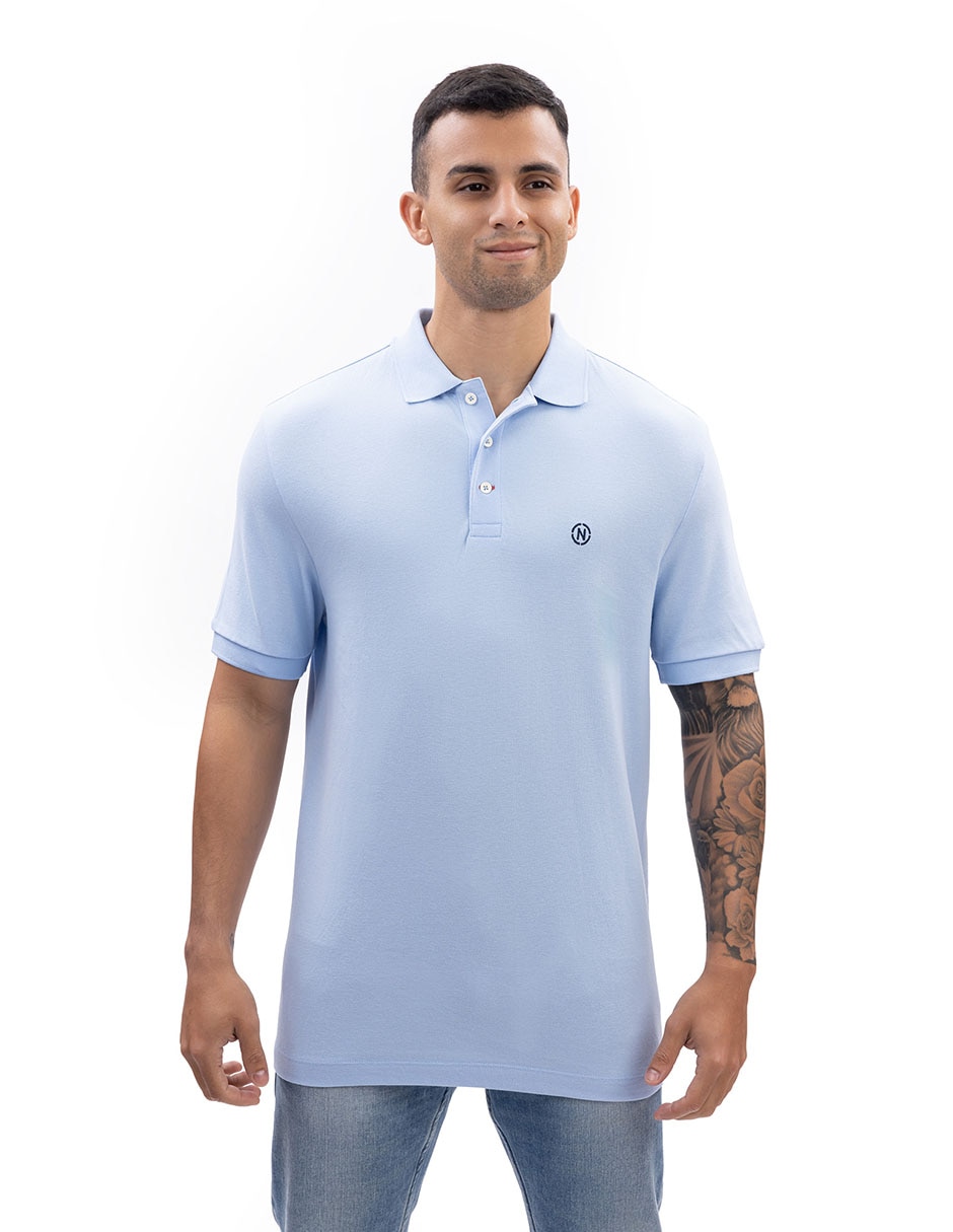 Playera nautica cuello polo para hombre Playera nautica cuello polo para hombre