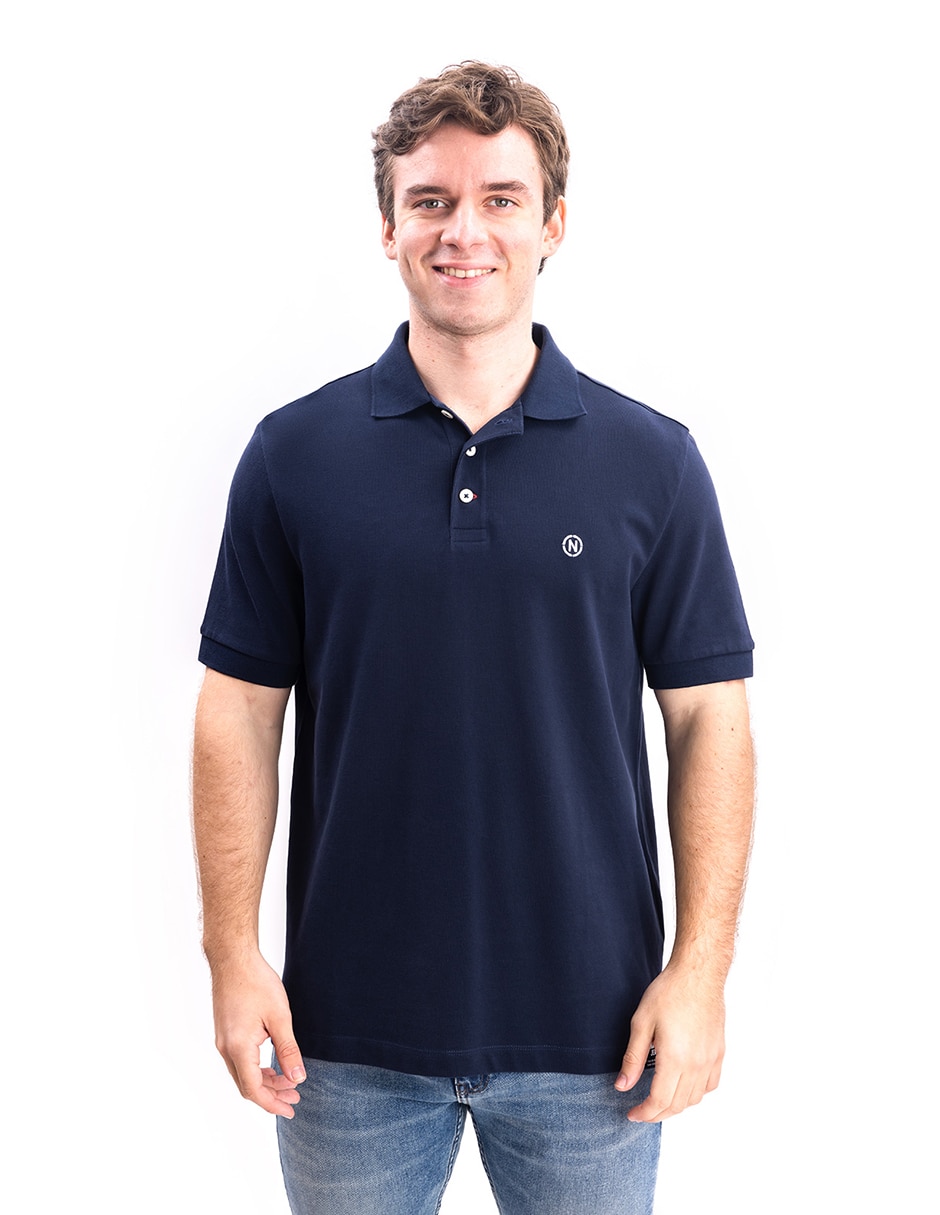 Playera nautica cuello polo para hombre Playera nautica cuello polo para hombre