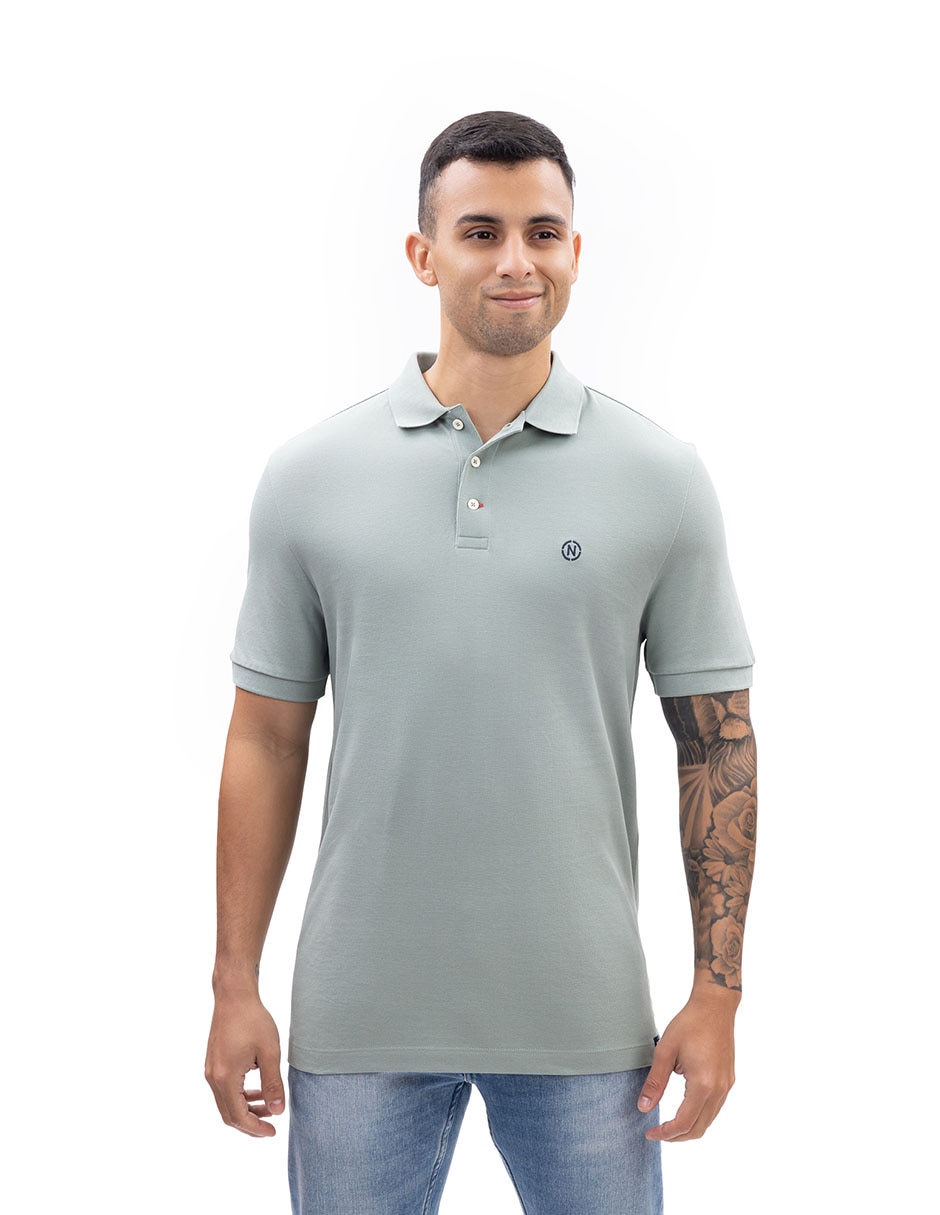 Playera nautica cuello polo para hombre Playera nautica cuello polo para hombre