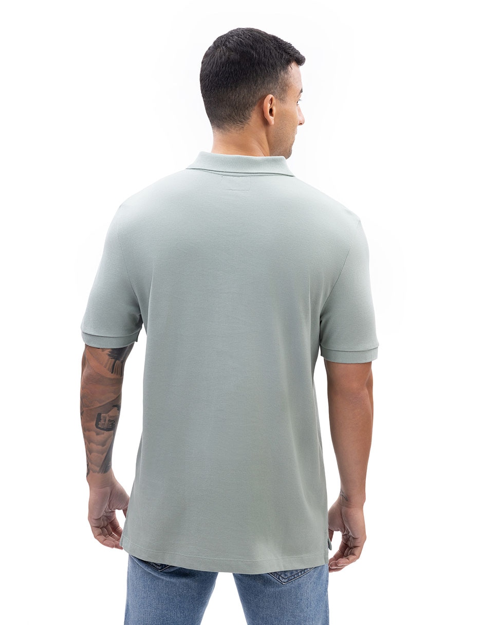 Playera nautica cuello polo para hombre 3