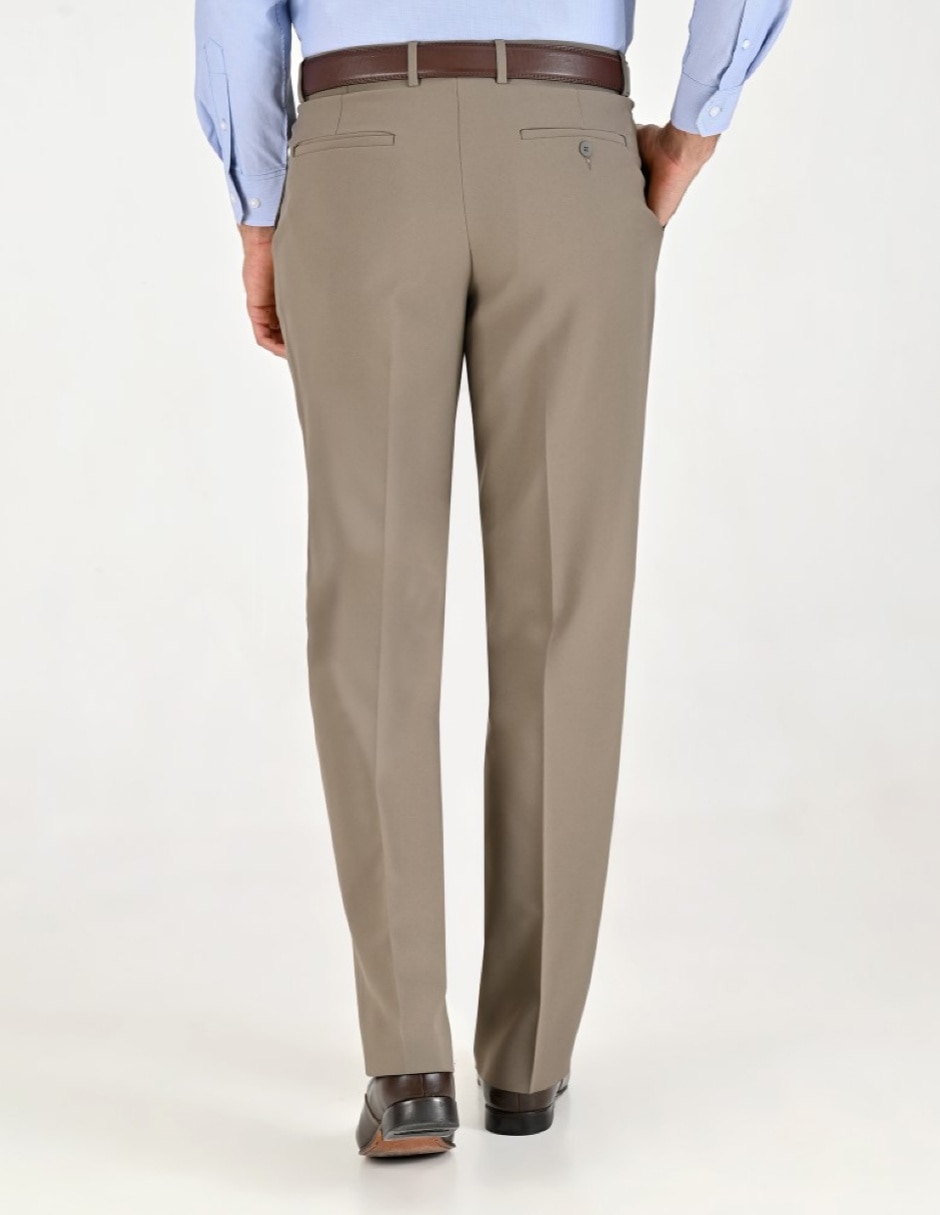 Pantalón formal de vestir regular yale básico para hombre