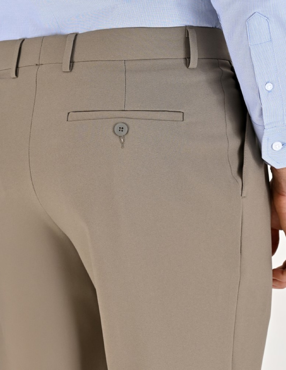 Pantalón formal de vestir regular yale básico para hombre