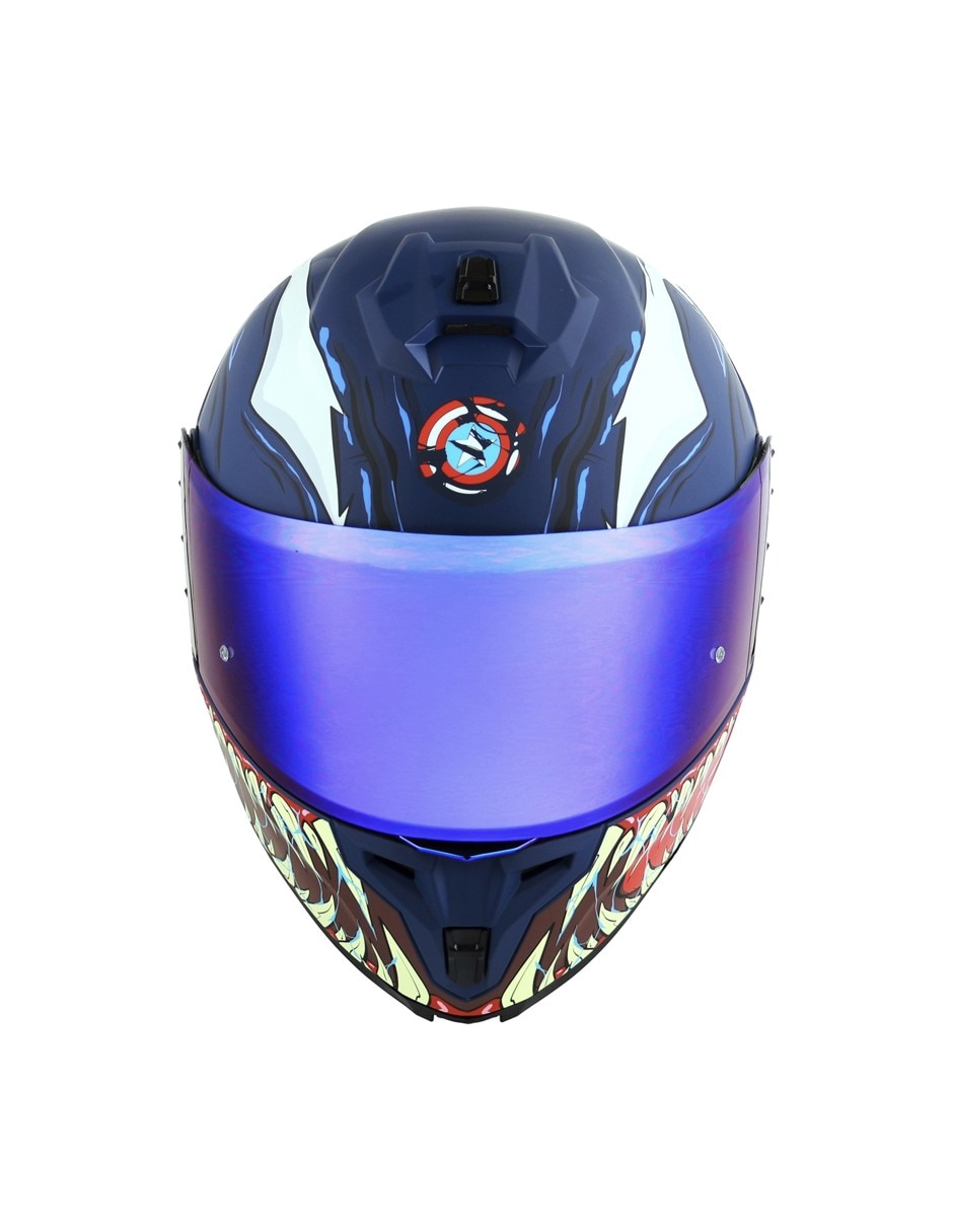 Casco abatible para motocicleta urbana unisex 2