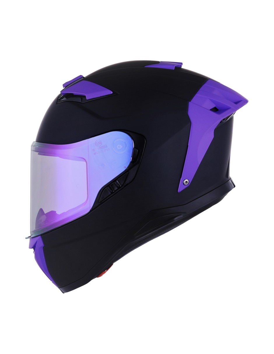 Casco cerrado para motocicleta urbana unisex
