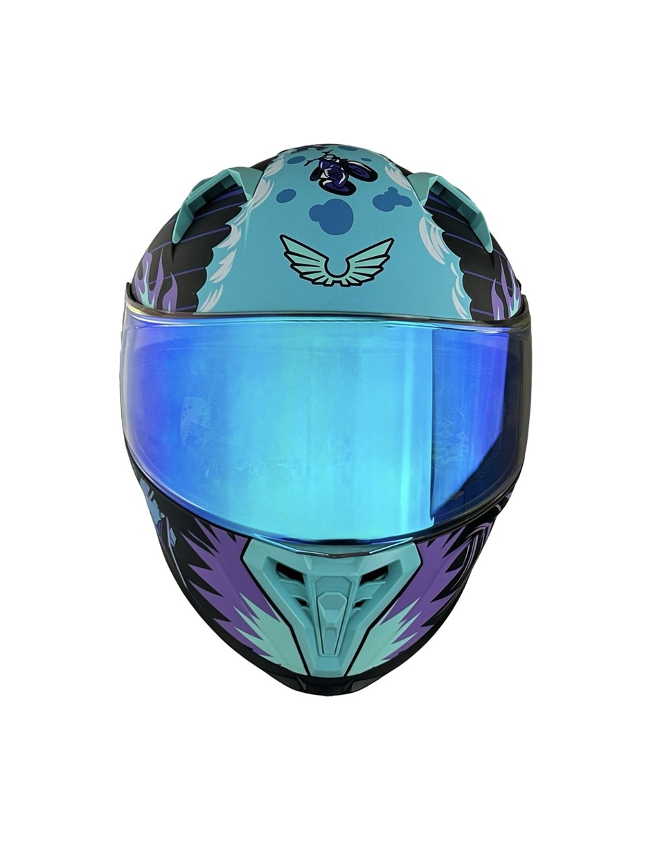 Casco cerrado para motocicleta urbana unisex 2
