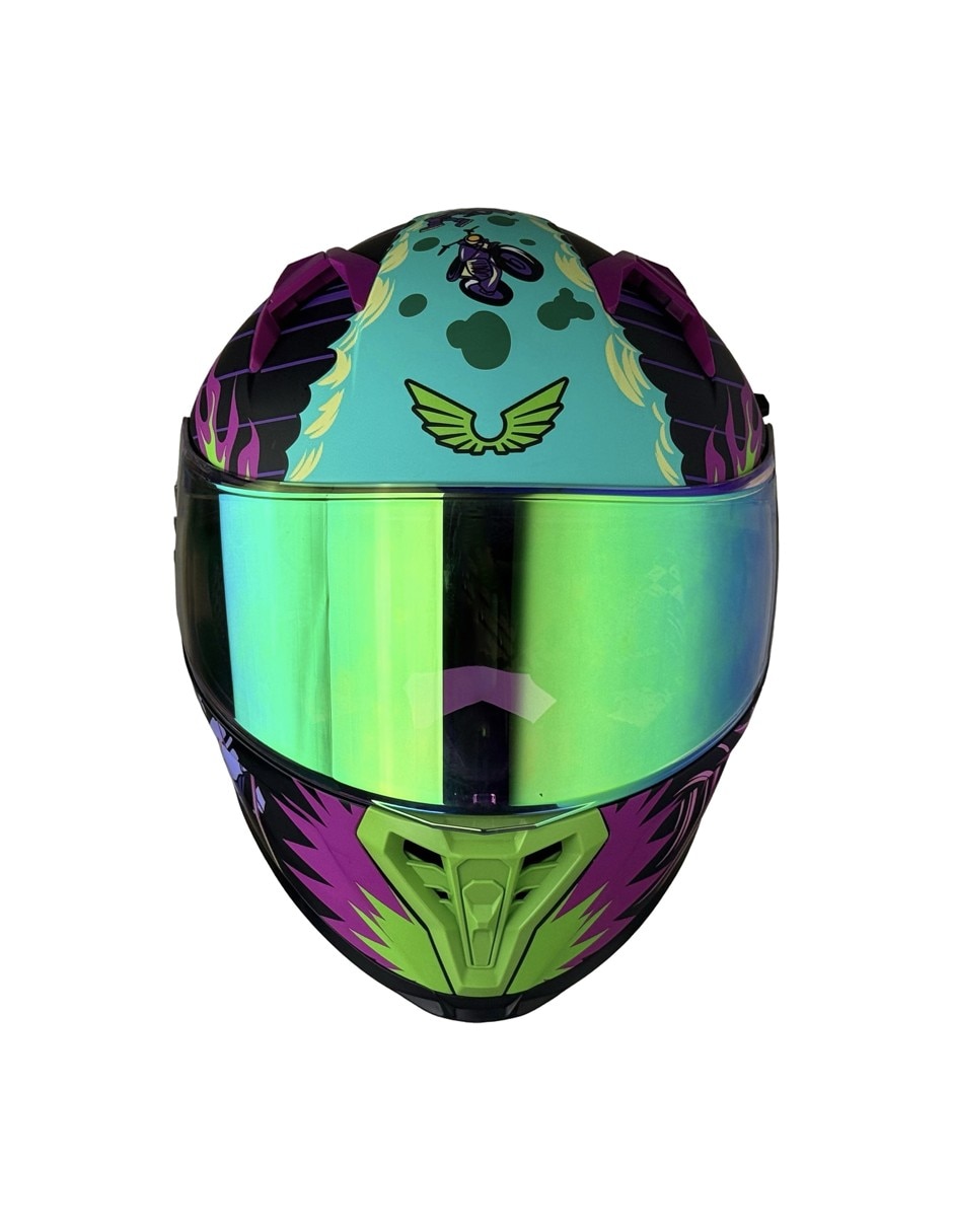 Casco cerrado para motocicleta urbana unisex 2